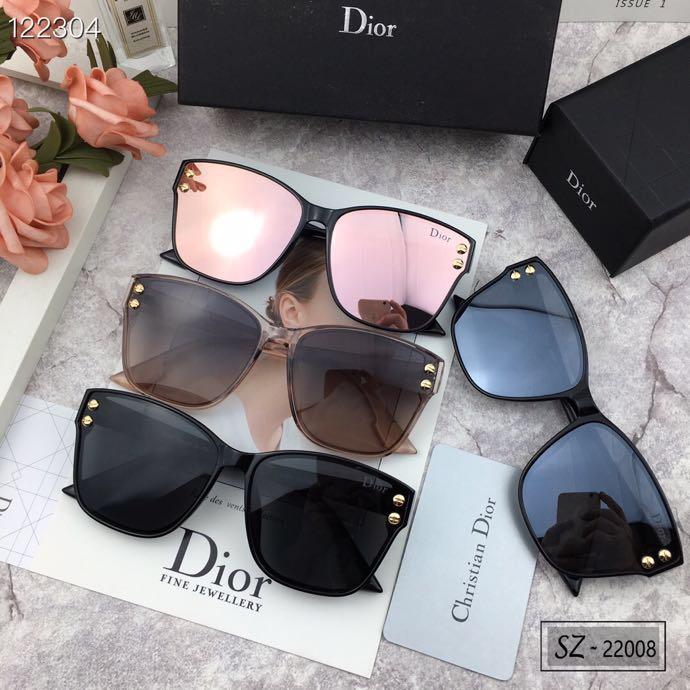 DIOR-迪奧 2019新款 太陽鏡 減輕強光負擔 遮擋有害光線防輻射 出行旅遊必備品 22008  lly1085